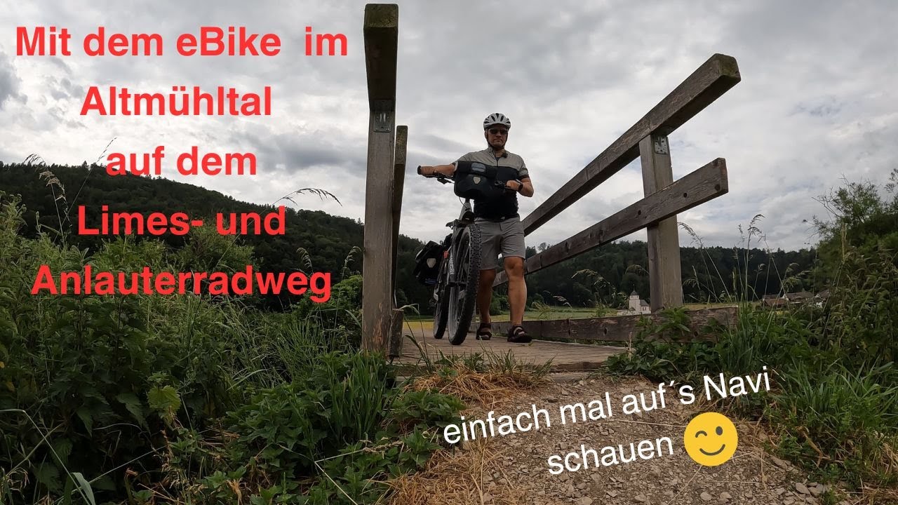 ebike Tour an Altmühl und Anlauter über Kipfenberg