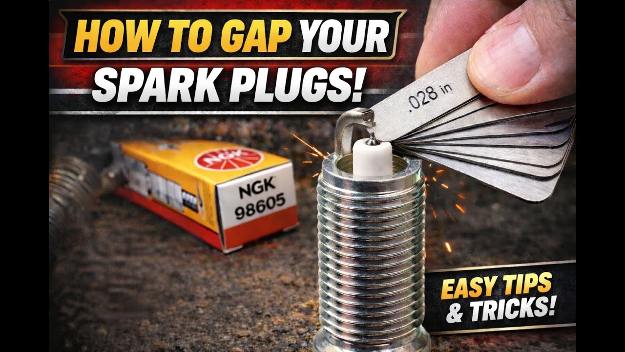 How To Gap Your Spark Plugs 101