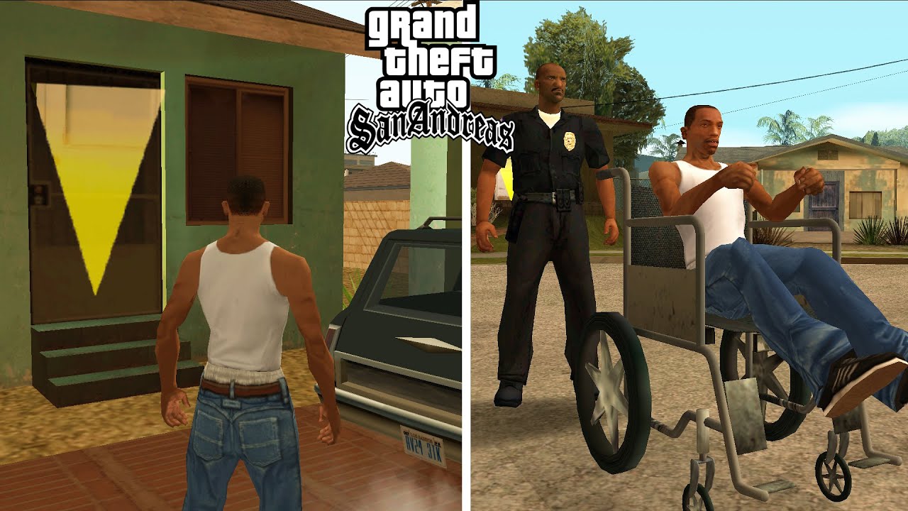 Что произойдет, если вы попадете в дом Биг Смоука в начале GTA SAN ANDREAS?