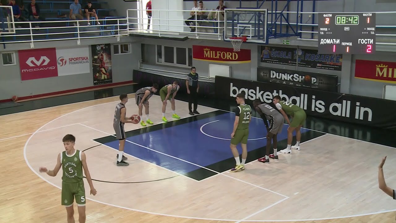 Kvalifikacije za Juniorsku ligu Srbije: Partizan - Real Beograd 66:69 / baraž 25.09.2024.