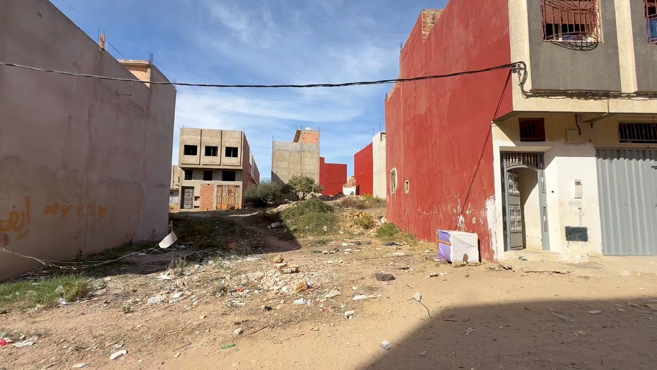 أرض للبيع مسحتها 85 متر كزناية بني سعيد طنجة