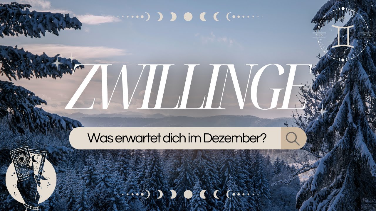 ZWILLINGE ♊ Dein erster Schritt ins Neue I Dezember 2025