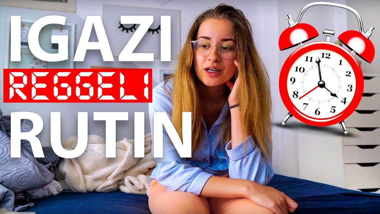 Az IGAZI reggeli rutinom Vlog! | Csizmadia Gabriella