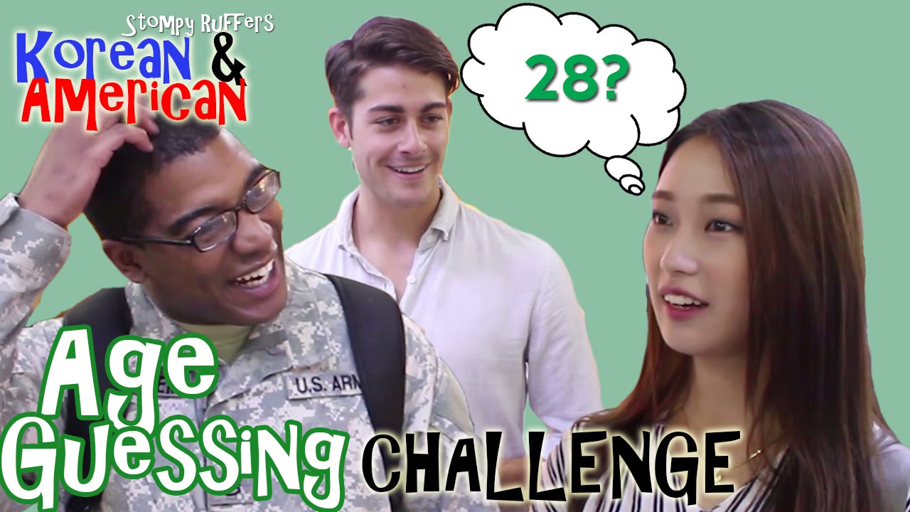Kevin & Yejin / 케빈 예진: Korean Age Guessing Challenge / 외국인 나이 맞추기 첼린지