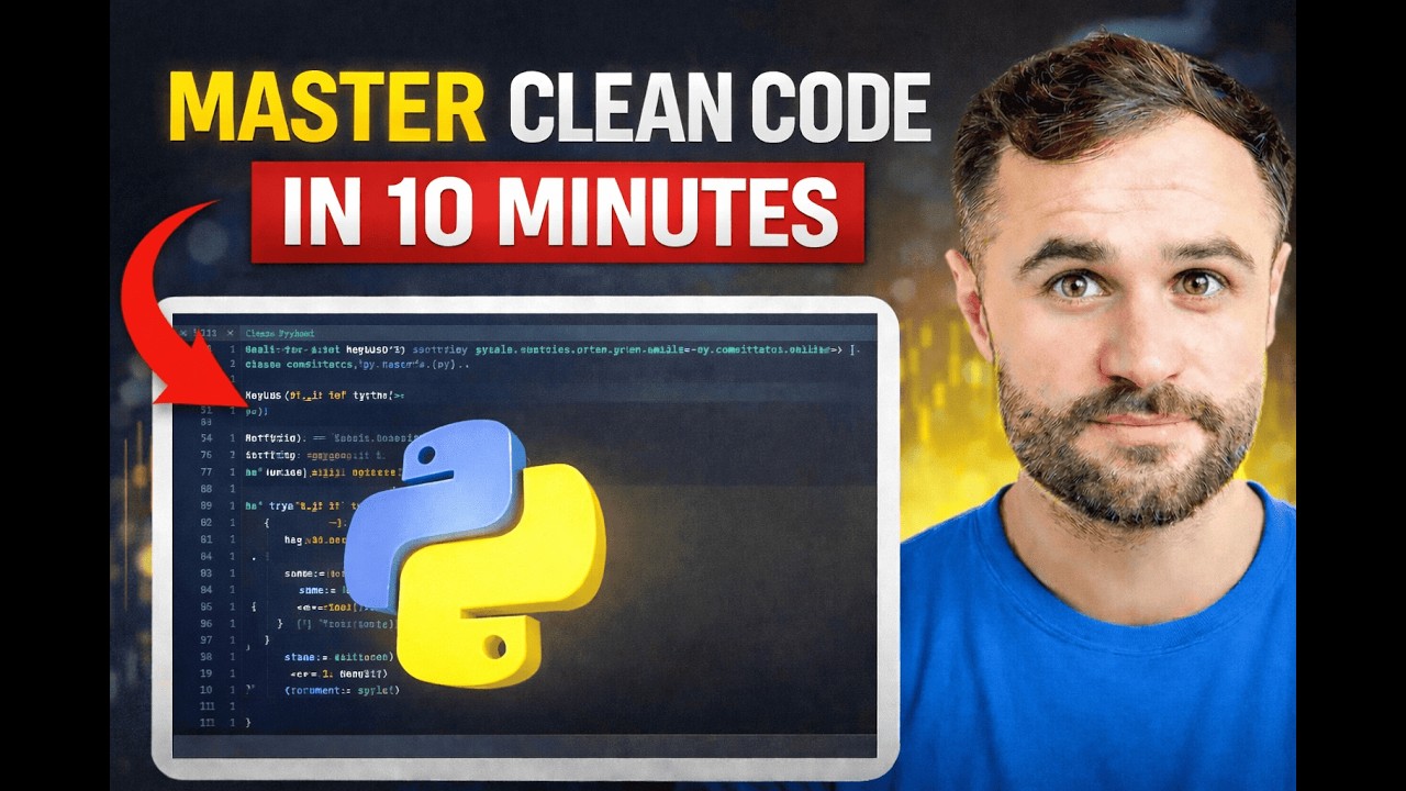 Write Clean Python Code: From Messy to Readable & Maintainable