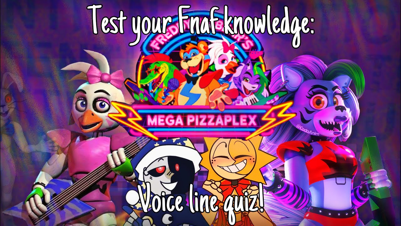 УГАДАЙ ПЕРСОНАЖА FNAF ПО ГОЛОСОВЫМ ЛИНИЯМ! Викторина по озвучке FNAF №3