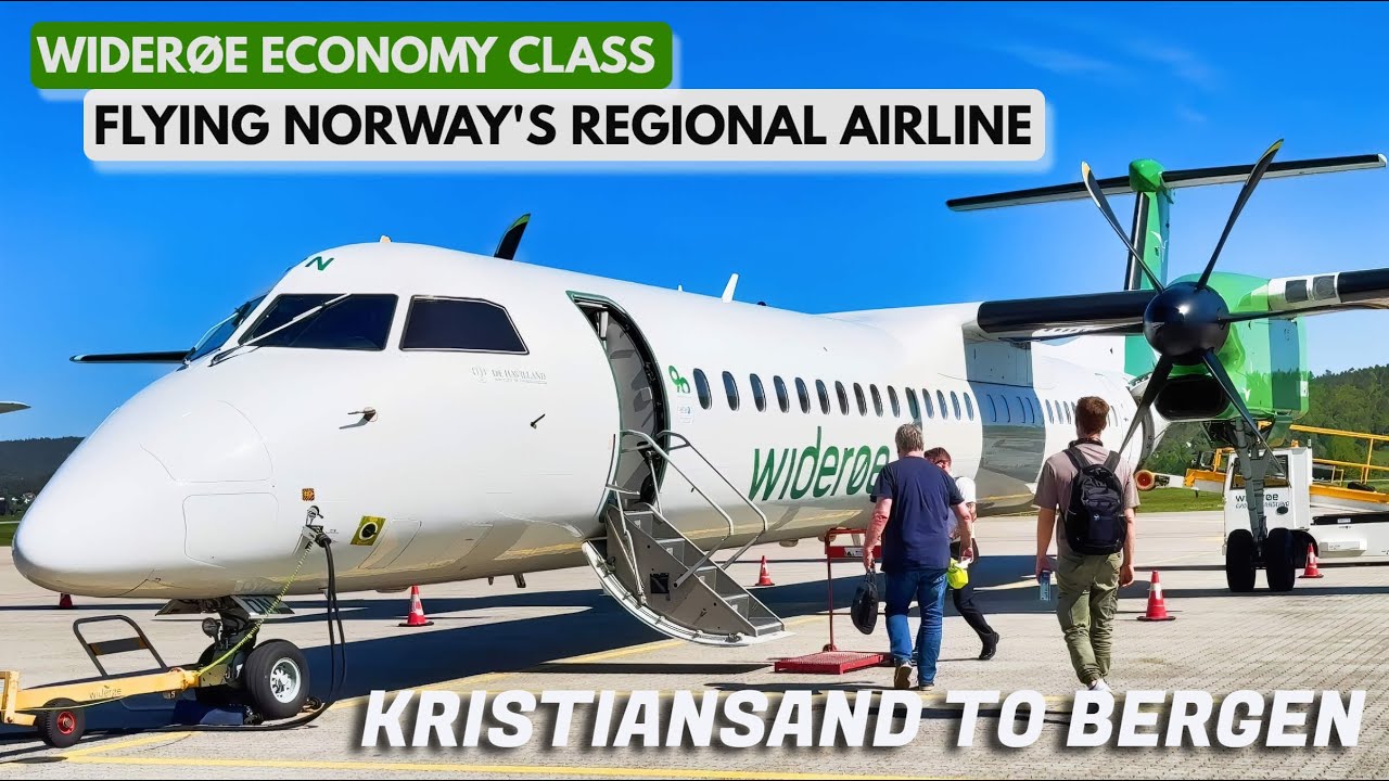TRIP REPORT | Widerøe Dash 8 Q400 | Kristiansand to Bergen – First Time Flying Turboprop!