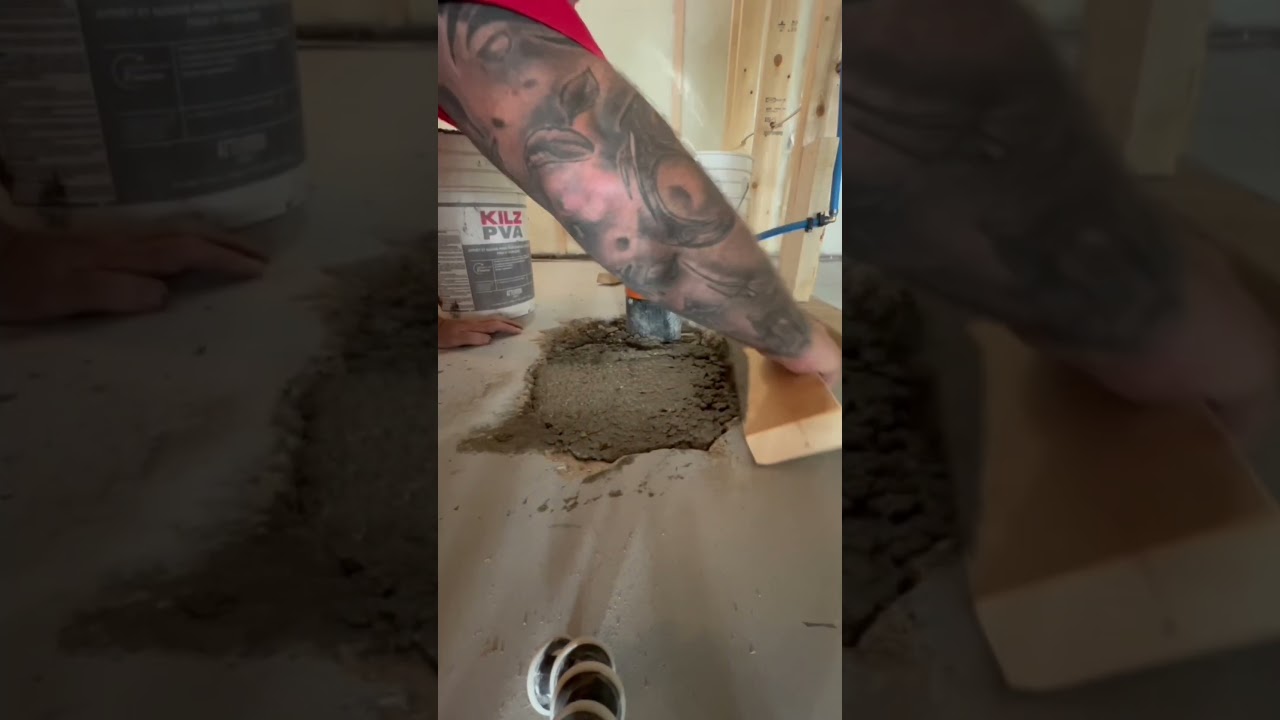 #August22nd #construction #roughinplumbing #concrete