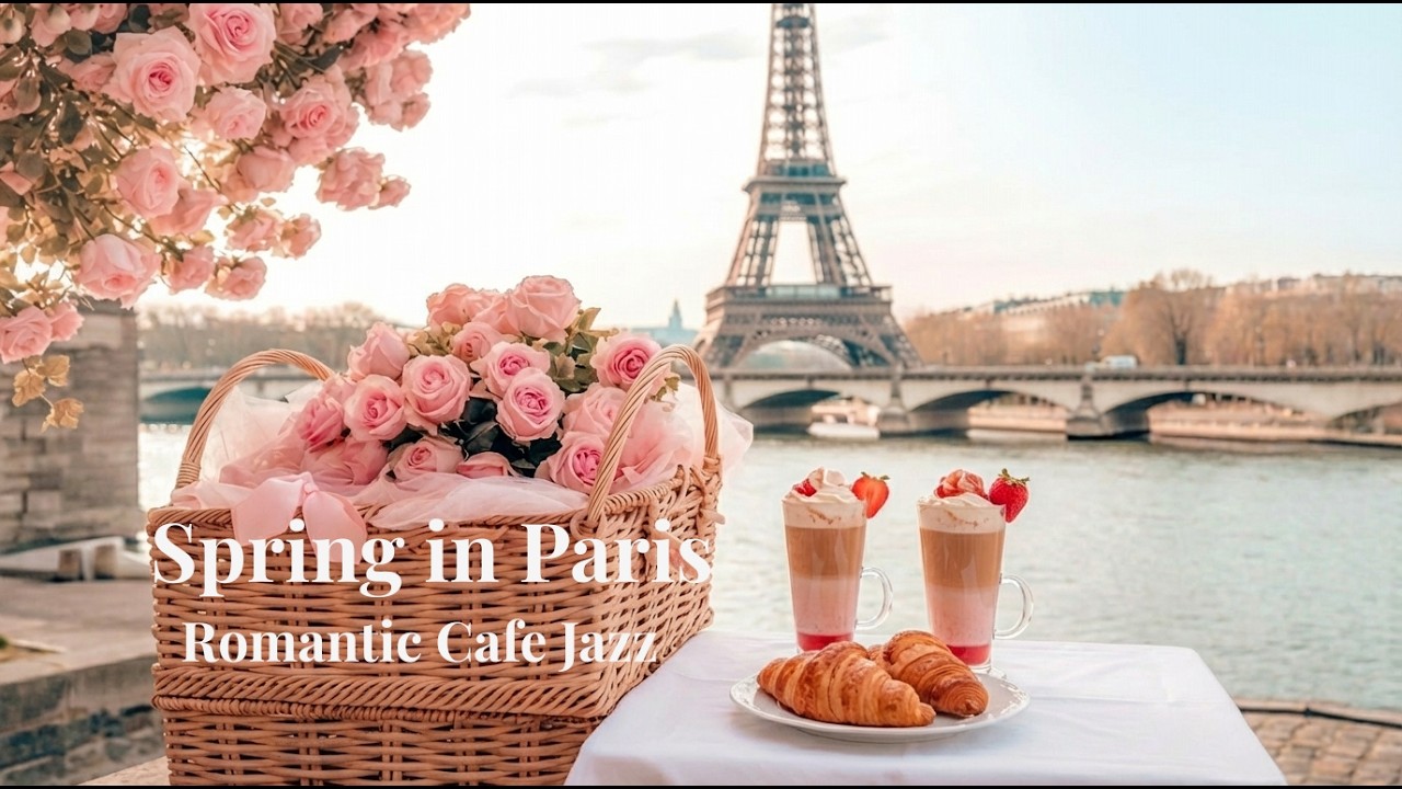 [playlist] Romantic Paris Cafe Jazz | Soft Background Music