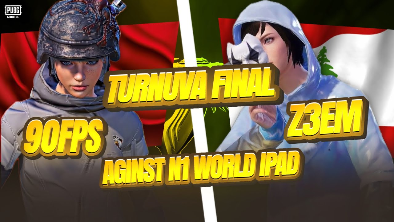 TURNUVA FINALİNDE D&Uuml;NYANIN EN İYİ IPAD OYUNCUSUYLA KARŞILAŞTIM 😱‼️ 90FPS VS Z3EM 3:0 🔥