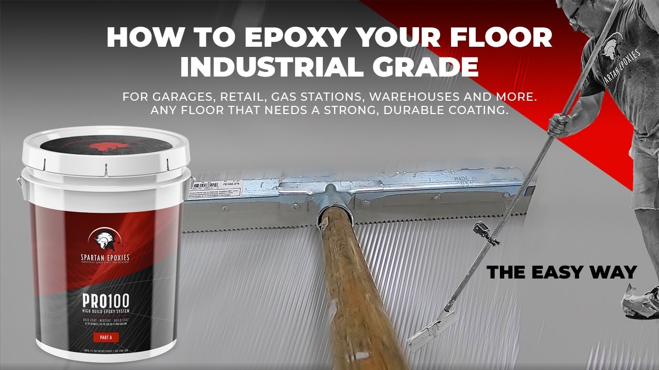HOW TO APPLY INDUSTRIAL GRADE EPOXY