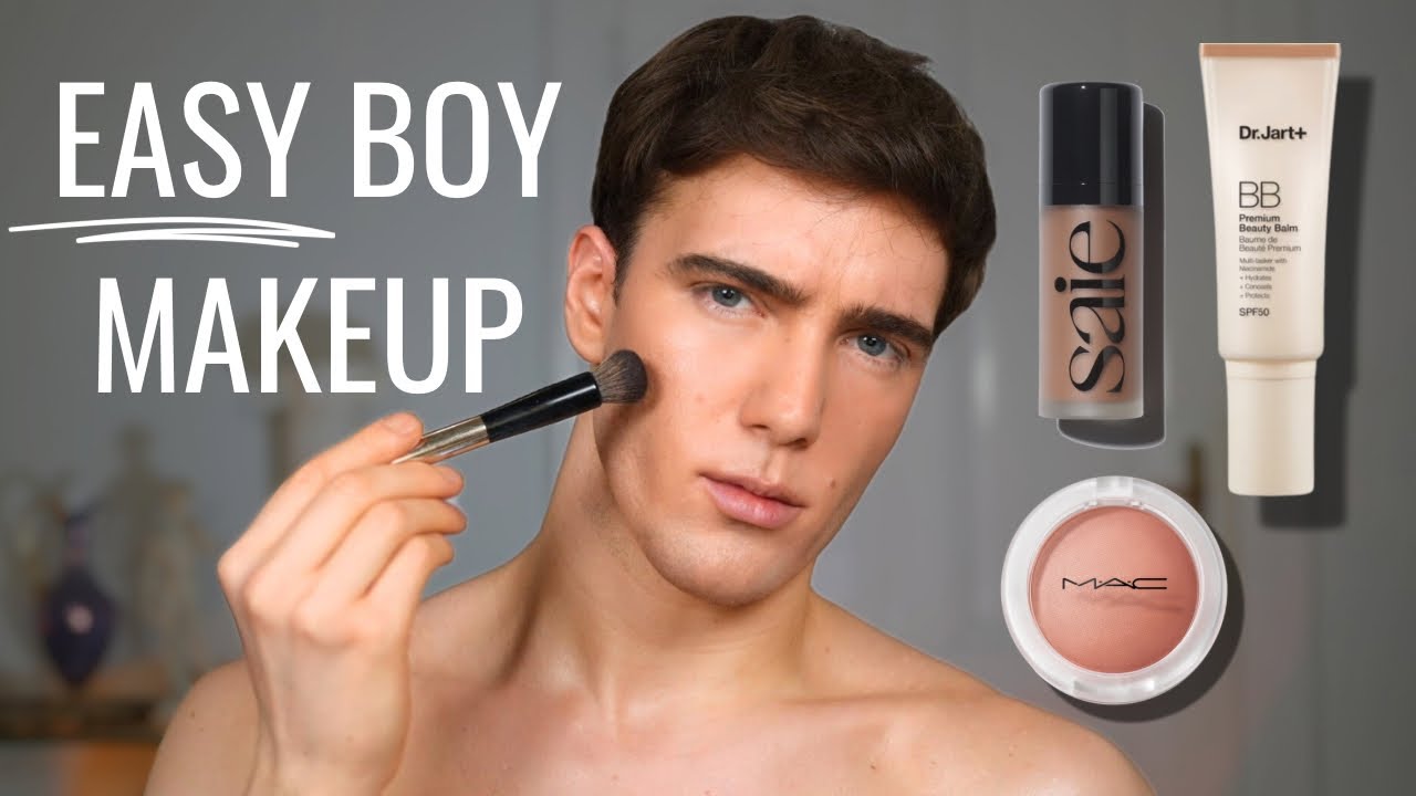 The Art of Quick, Effortless Men's Makeup