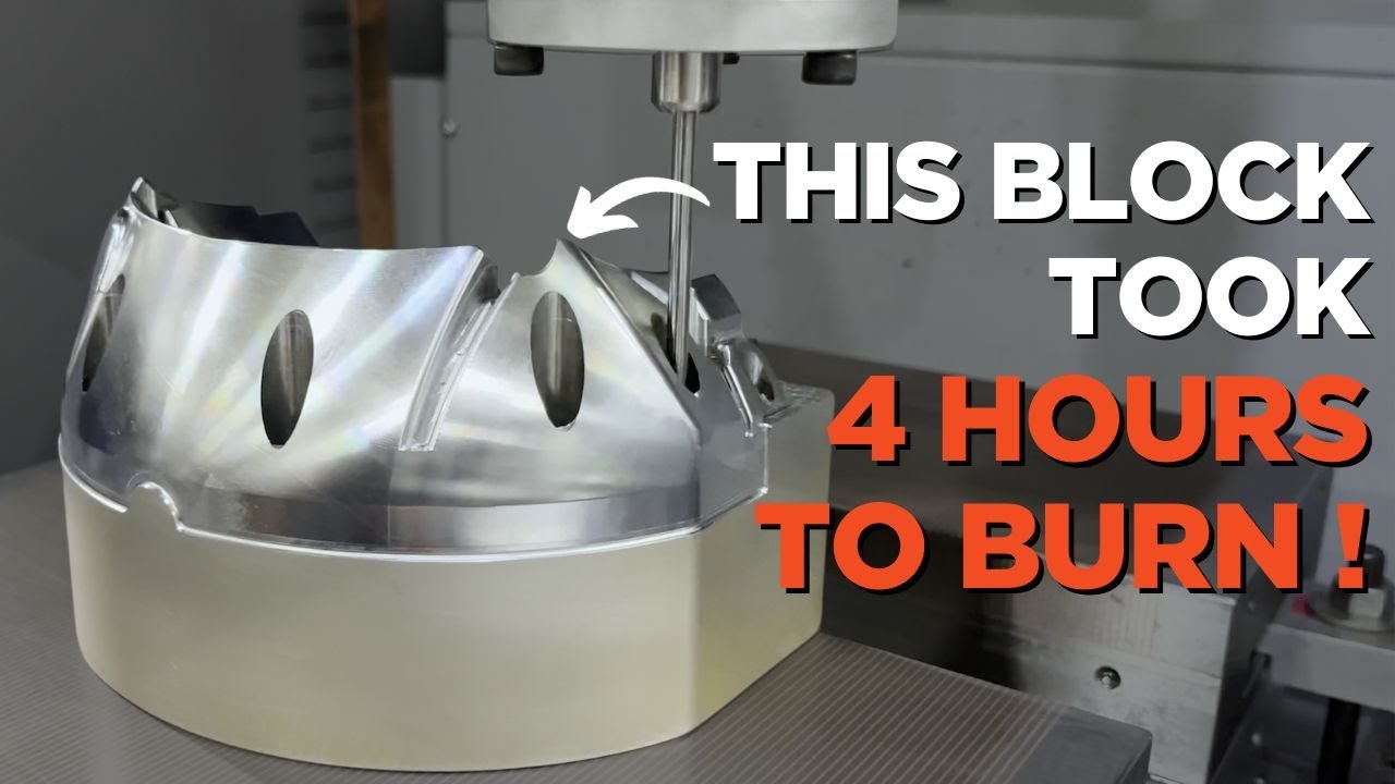 This is How We Use Software and Tool Changer to EDM Complex Parts