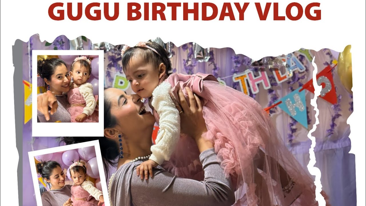 ✨ “Happy Birthday My Gugu 🎉❤️स्पेशल डे, स्पेशल  व्लॉग — सिर्फ मेरी गुगु के नाम।” #ruhu 