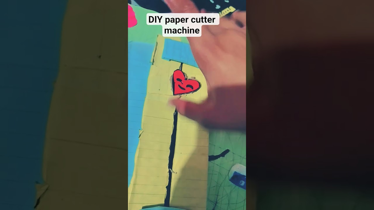 DIY paper cutter machine