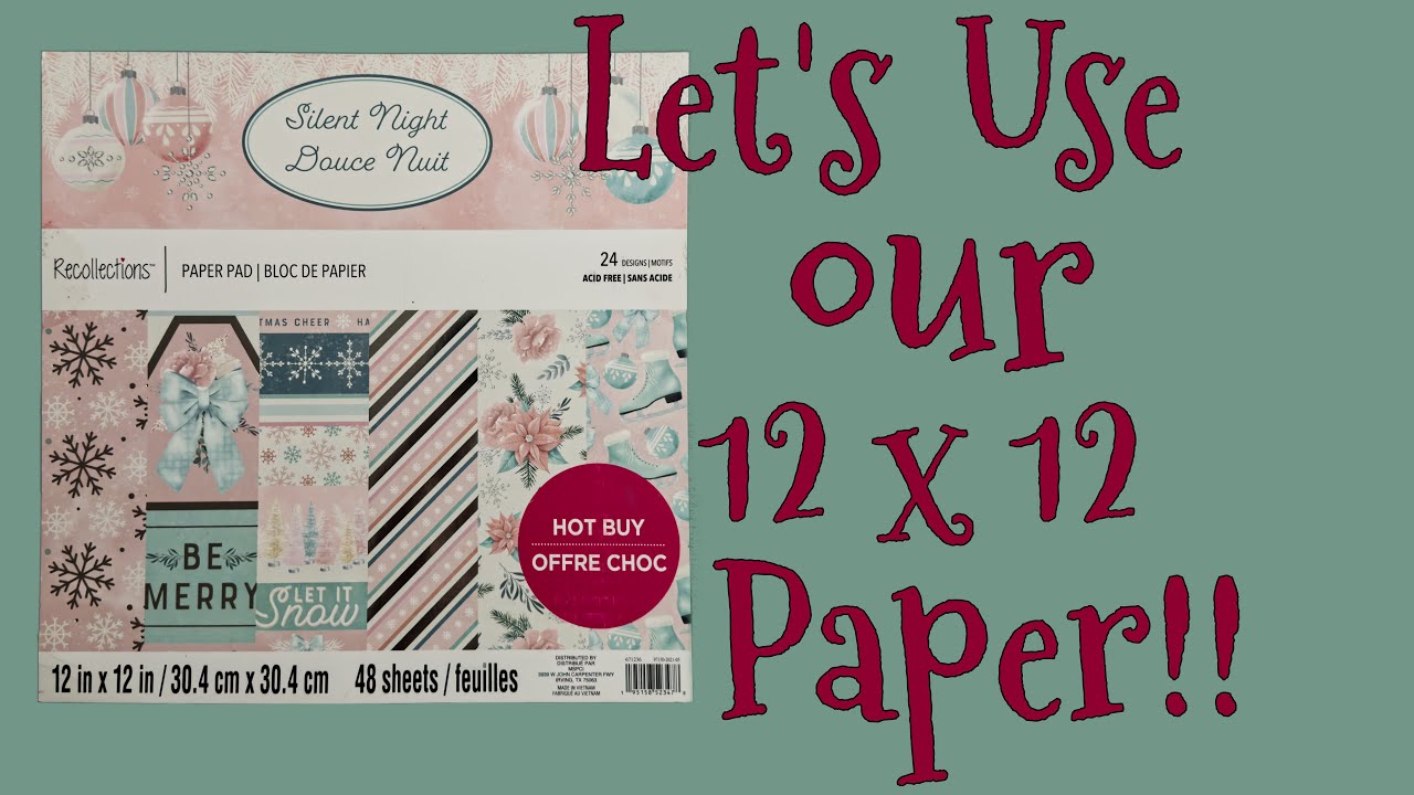Quick and Easy boxes with a 12x12 scrapbook paper.