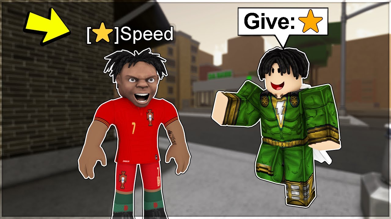 This HACK Lets You Give STAR To People (Roblox Da Hood)