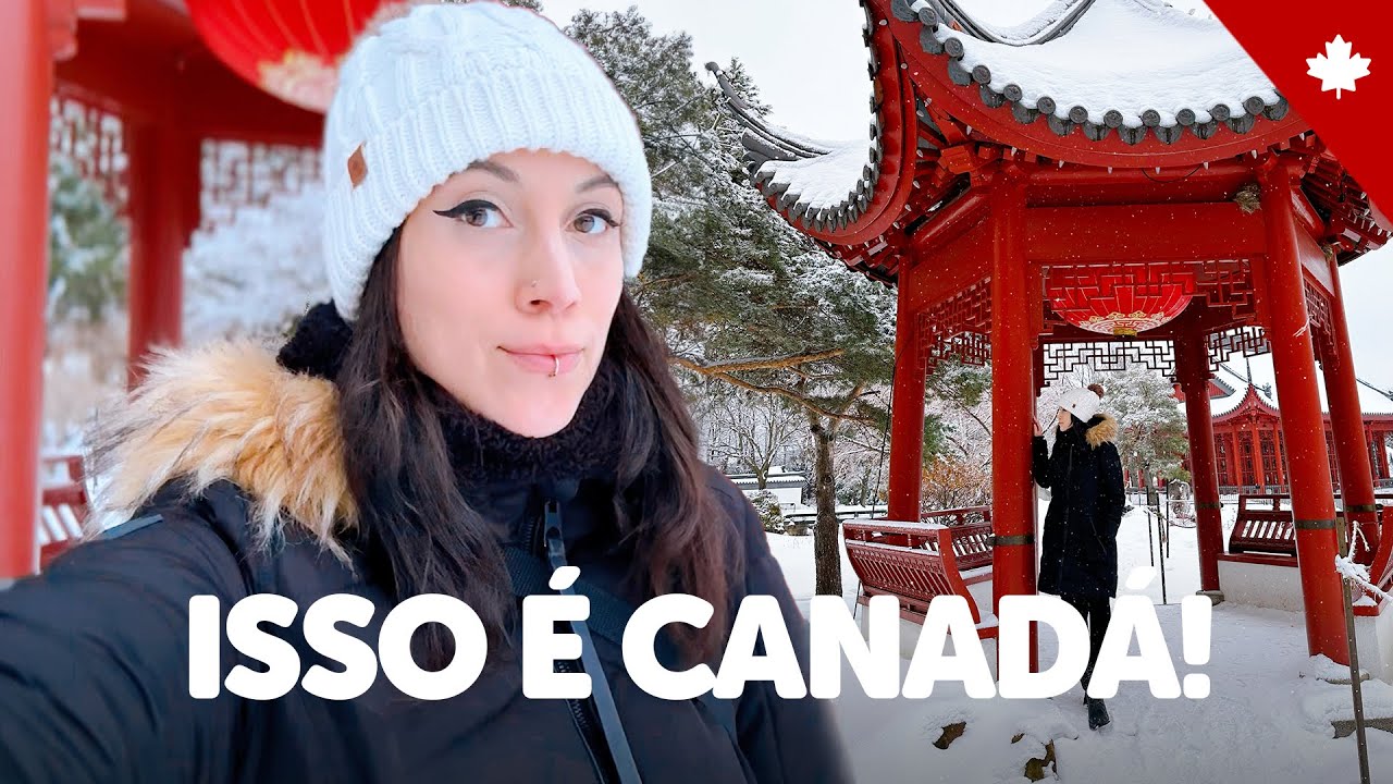 MONTREAL no INVERNO! ❄️ Passeios com namorado, Jardim Botânico, exposição e COMPRINHAS no COSTCO