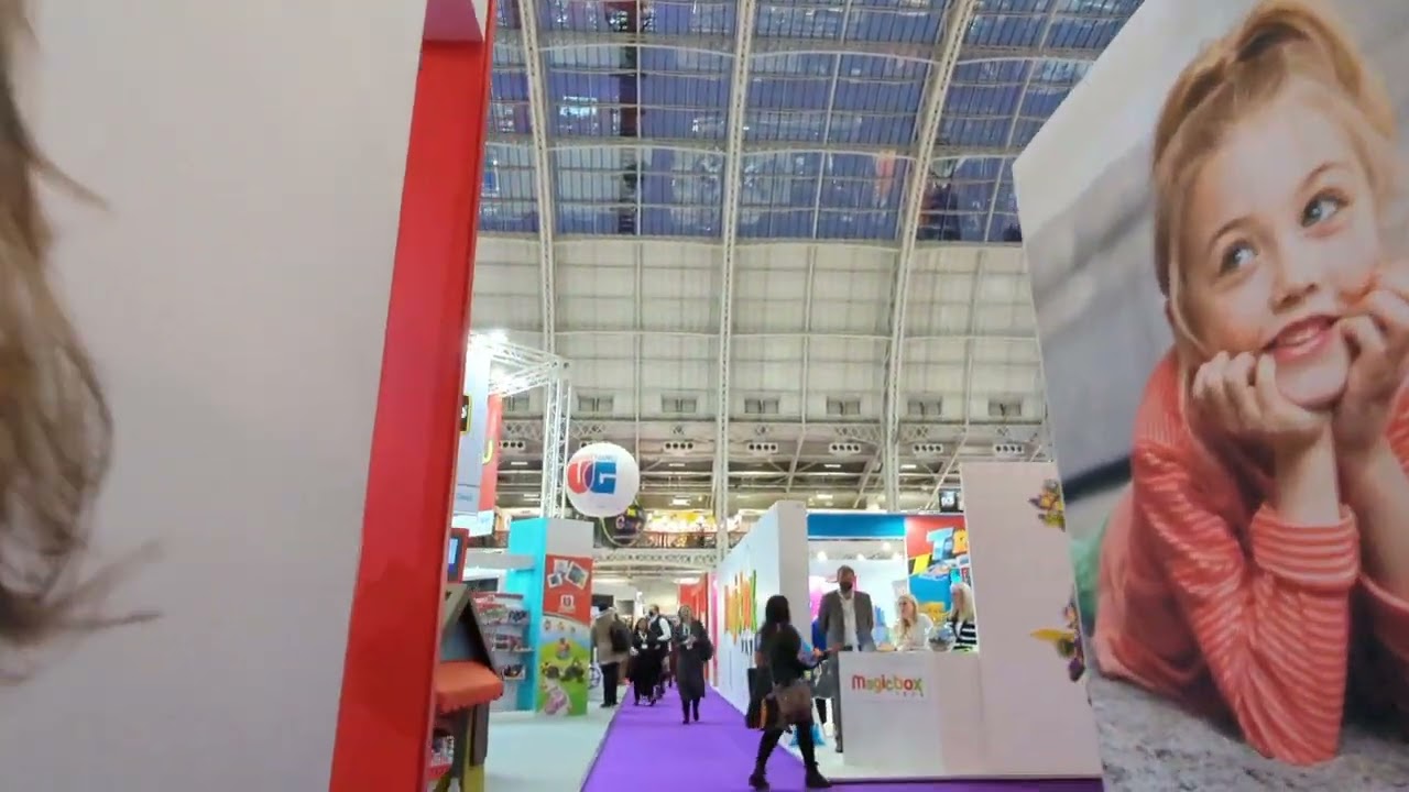London Toy Fair walk around 2022 day one Olympia London Expo Business
