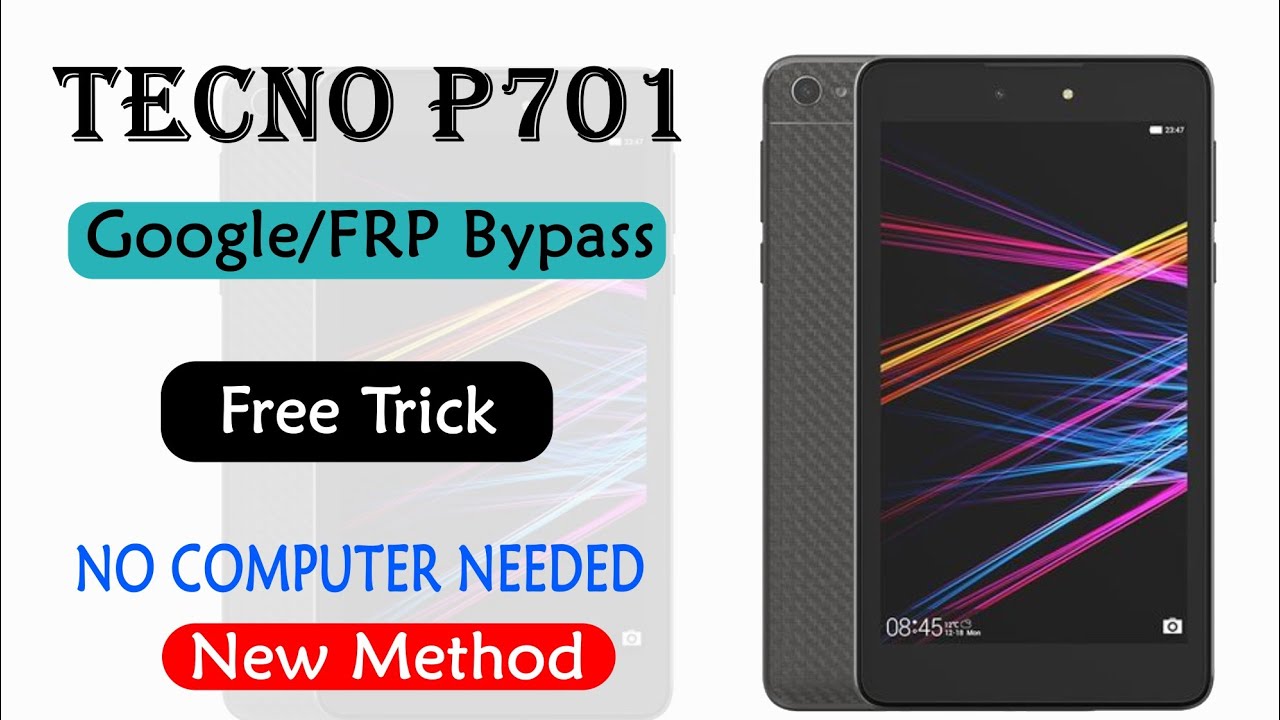 🔥 Tecno P701 FRP Bypass (Google Account Unlock) 2025 | 100% Working No PC | Step-by-Step Guide 🔓📱