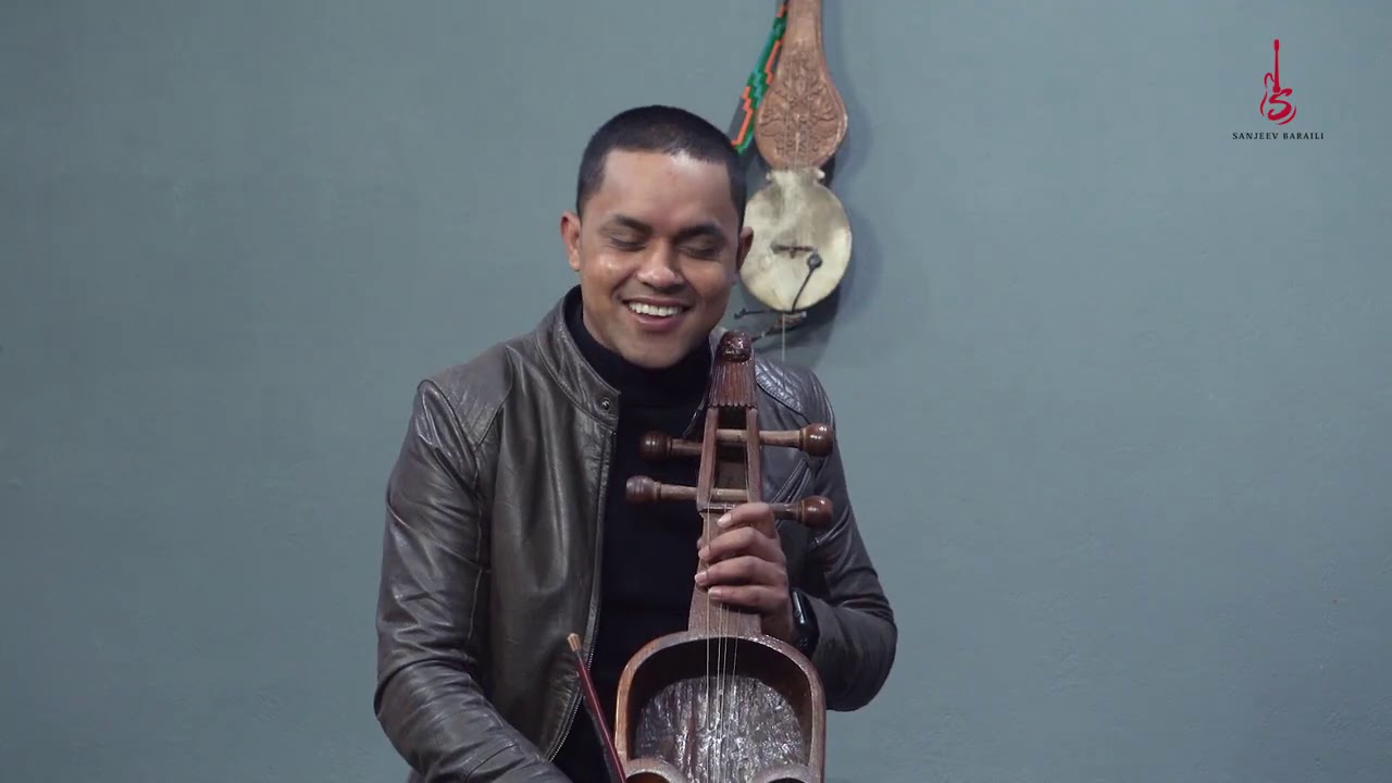 NEPALI  SARANGI x GUITAR DUO VERSION 2021 | SANJEEV BARAILI | KIRAN NEPALI