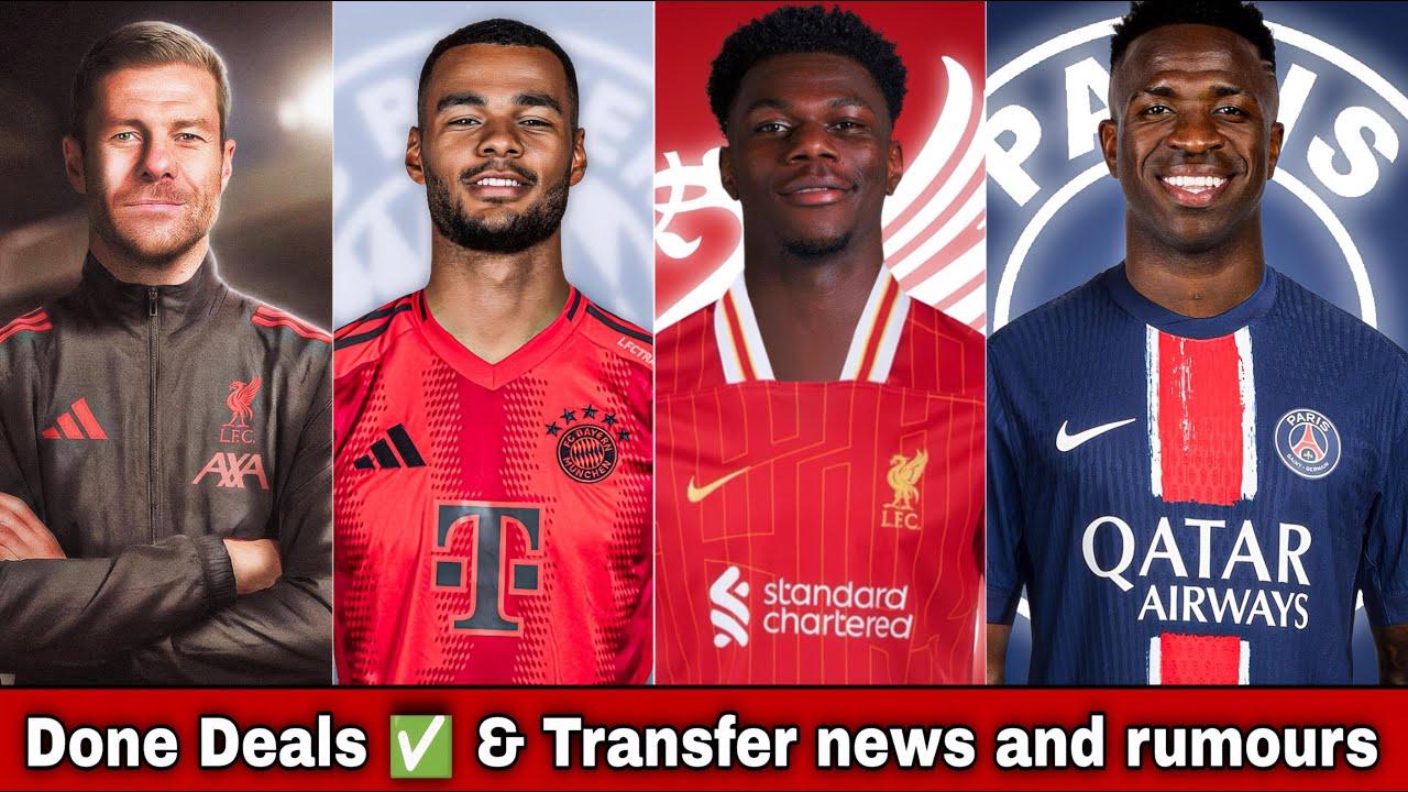 🚨 Vinícius Jr to PSG ⚠️ | Xabi Alonso NEW Liverpool Manager 🔴