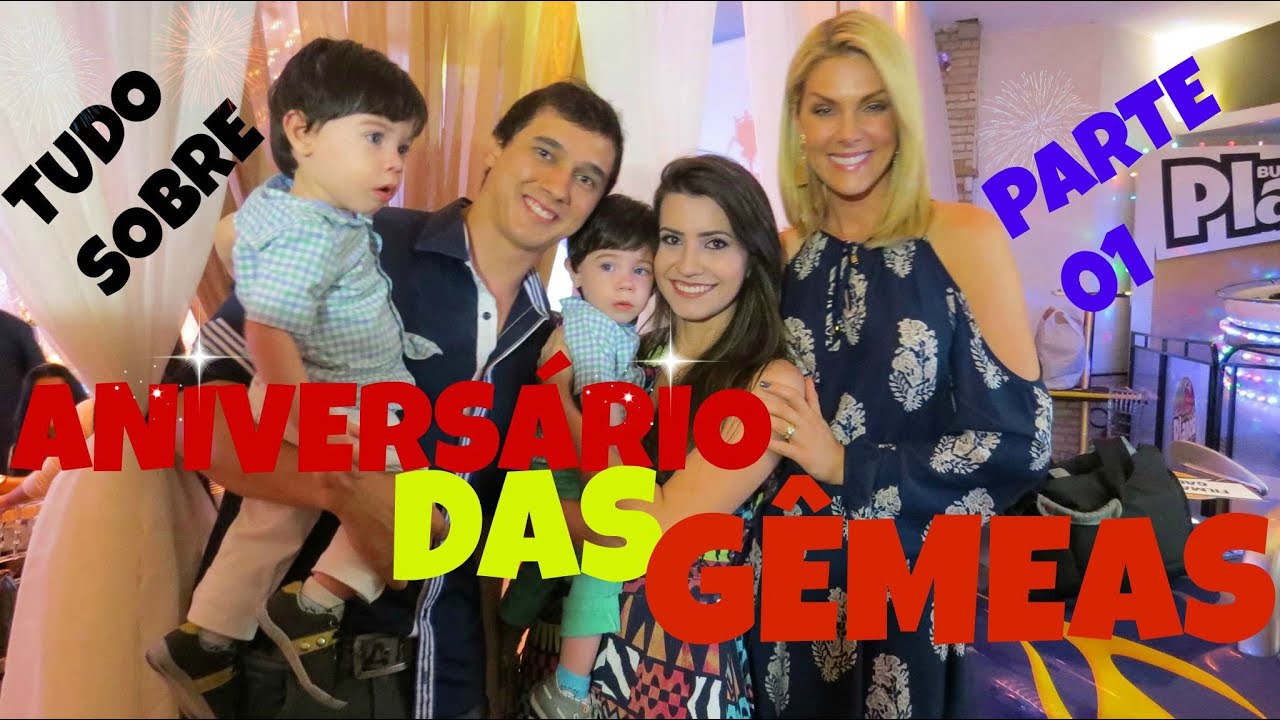 VLOG: NIVER DAS GÊMEAS (LEANDRO-KLB/ NATÁLIA GUIMARÃES)- PARTE 1