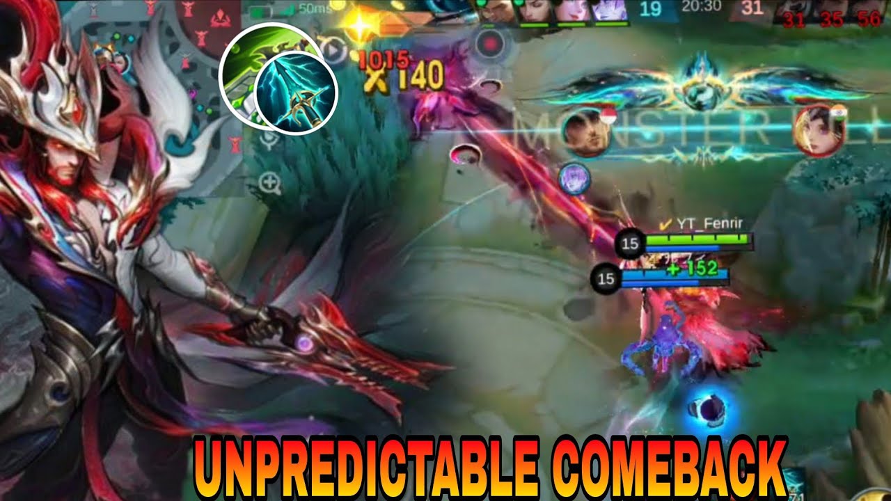 CLINT MADE A BIG COMEBACK IN THE ENTIRE HISTORY OF MLBB - MOBILE LEGENDS - MASSIVE DAMAGE !! 