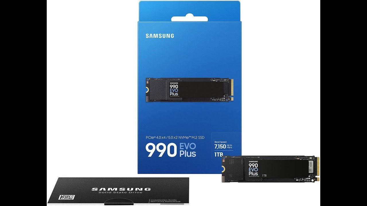 Unboxing SAMSUNG 990 EVO Plus SSD 1TB | ¡Velocidad Brutal de Hasta 7,150 MB/s!