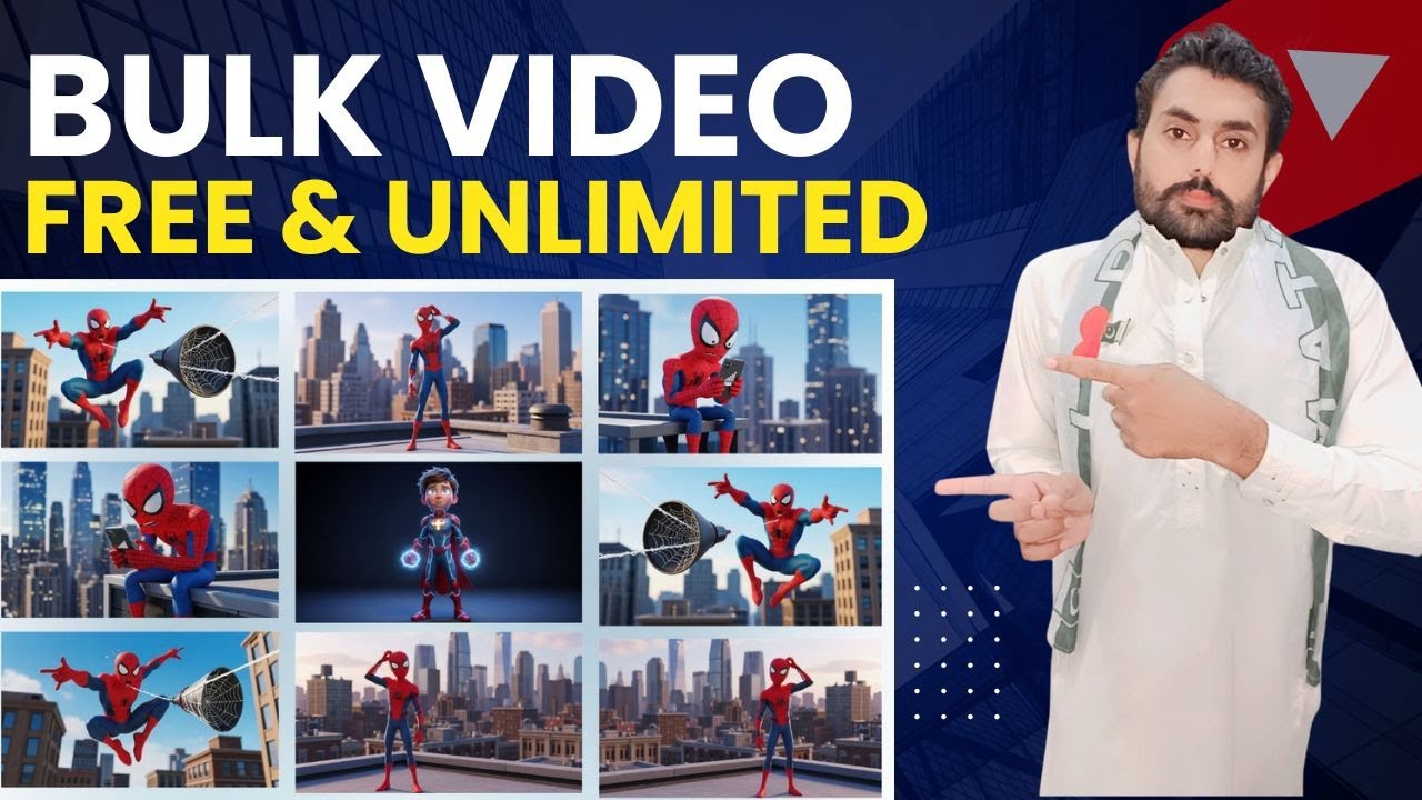 How I Created Unlimited AI Videos in Bulk (One Click) | FREE Text-to-Video Automation 2026 | W Guide