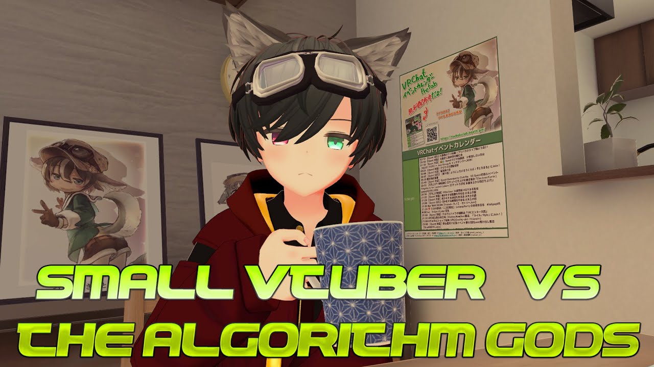 Small Vtuber - VS - The algorithm Gods: VRChat Short
