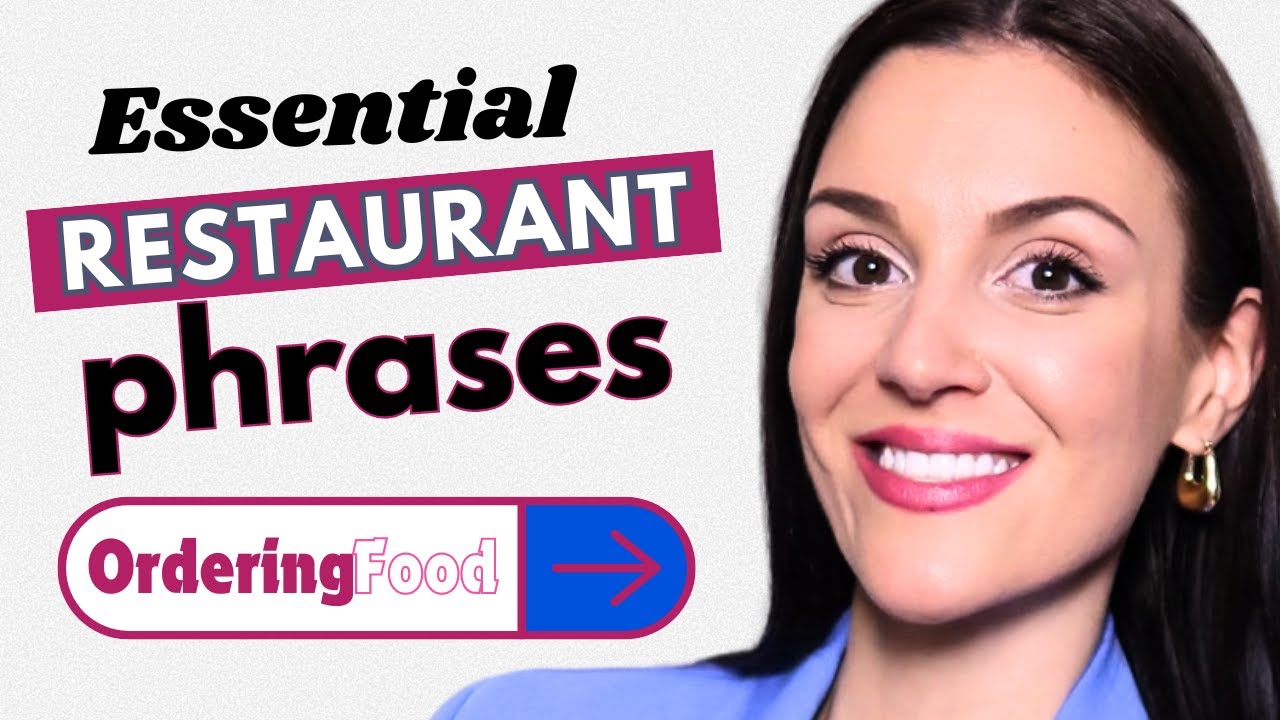 Speak English at the Restaurant!