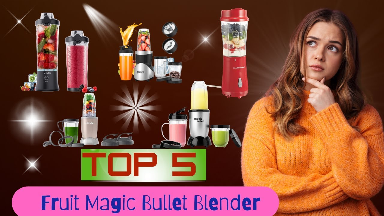 Top 5 Fruit Magic Bullet Blender!@Anika Review
