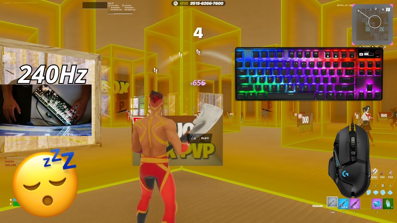Steelseries Apex Pro TKL ASMR Chill😴Satisfying Box Fight Gameplay📦| 240 FPS Smooth 4K🏆