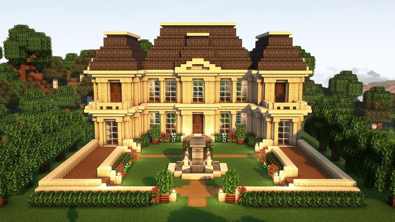 Minecraft: Ultimate Mansion Tutorial 🏠