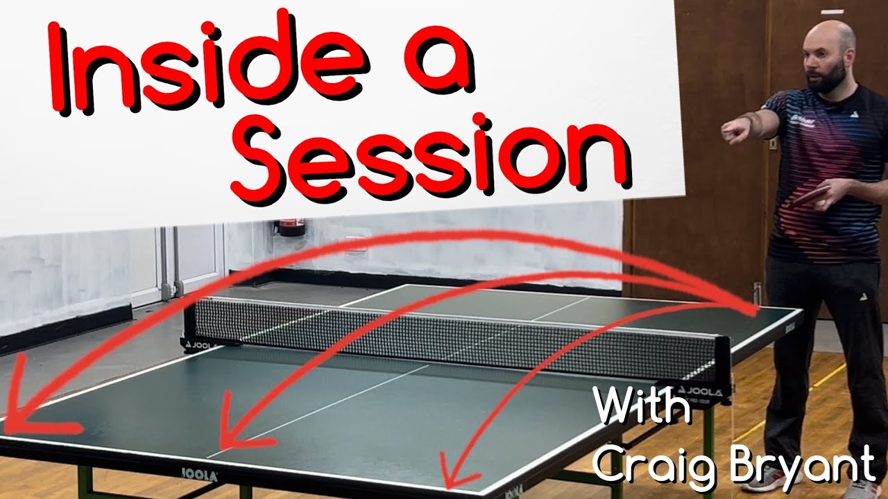Table Tennis Coaching Session - with Craig Bryant