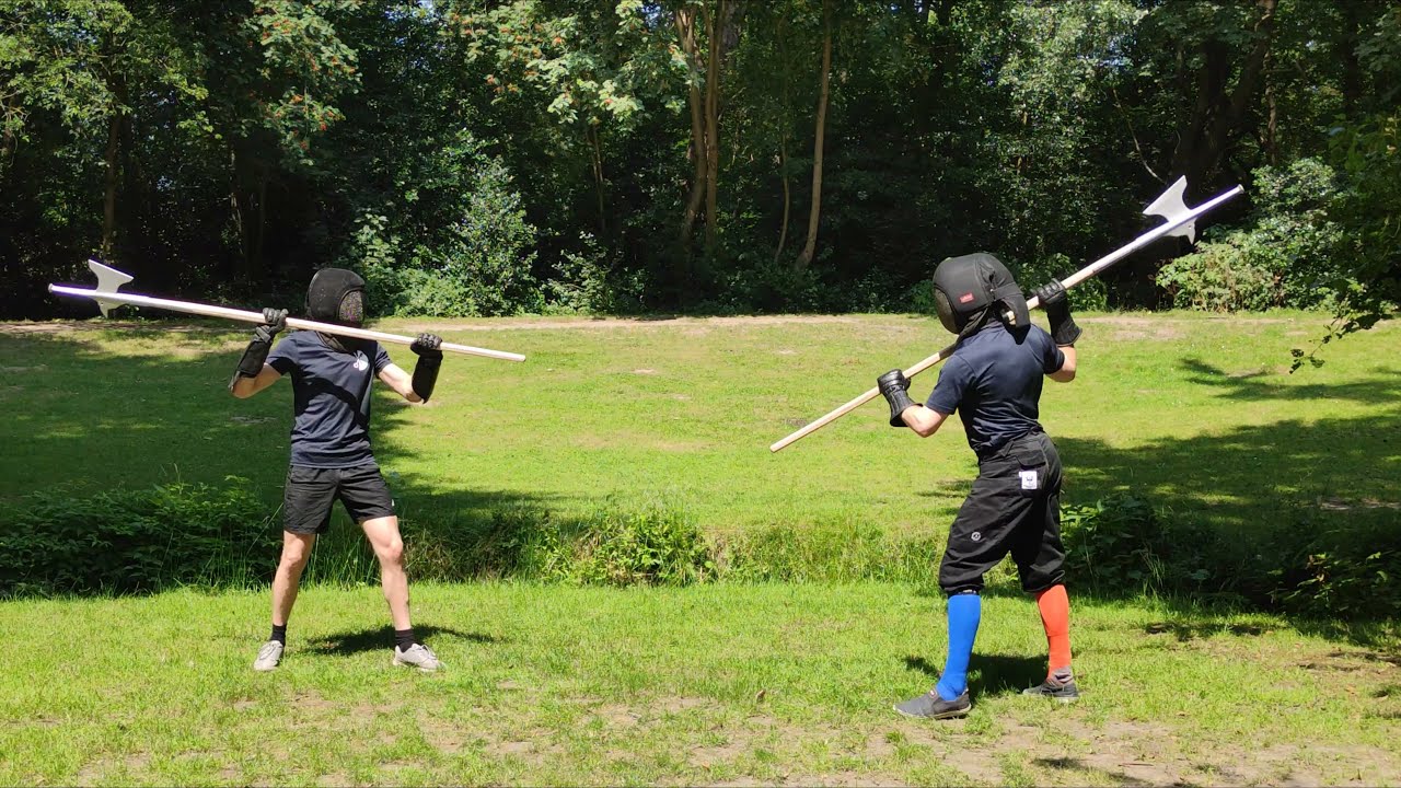 Learn Landsknecht Halberd Fighting: Andre Paurenfeyndt's 1516 Fight Book, page 'I2'