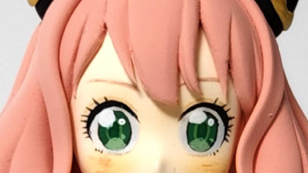 『SPY×FAMILY』 Kawaii Anya Forger clay figure  粘土 アーニャフィギュア