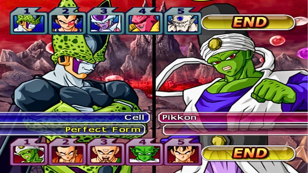 Главные злодеи против второстепенных героев (COM против COM) - Dragon Ball Z Budokai Tenkaichi 3 ...