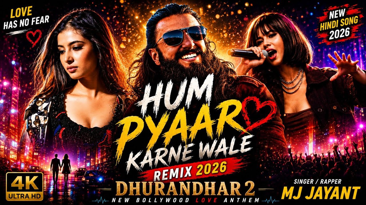 New Bollywood Song 2026 | Hum Pyaar Karne Wale 💥 Remix | Feel the Love |MJ Jayant | CineLove Ai