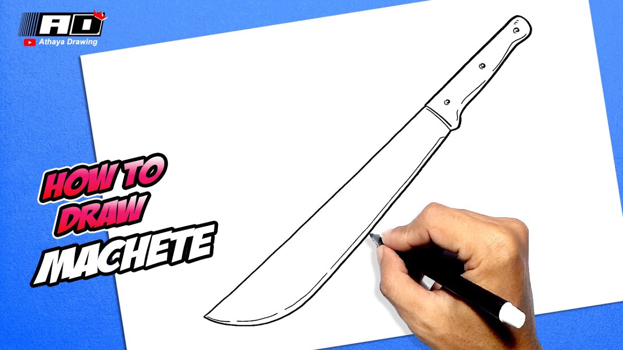 How to draw Machete