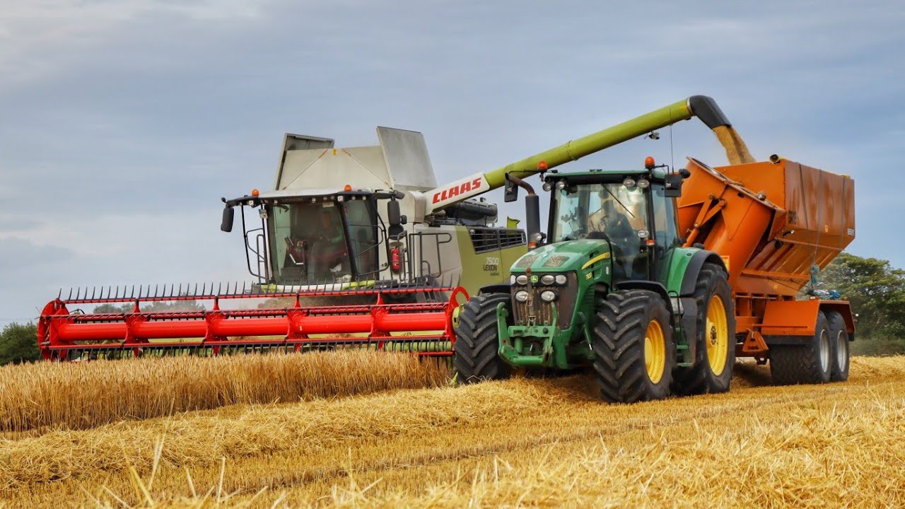 harvest 23! lexion 7500