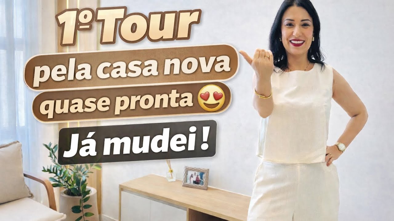 Tour na casa nova🏠😍v&aacute;rias dicas de economia 