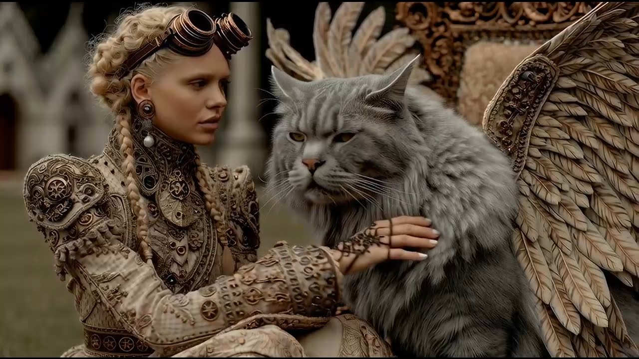The Gentle Machinery of Dreams - Steampunk Baroque Surreal - AI Short Film