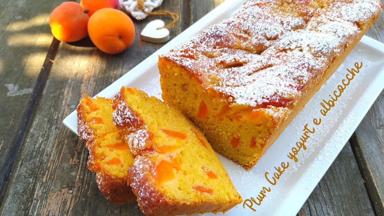 Plum Cake yogurt e albicocche