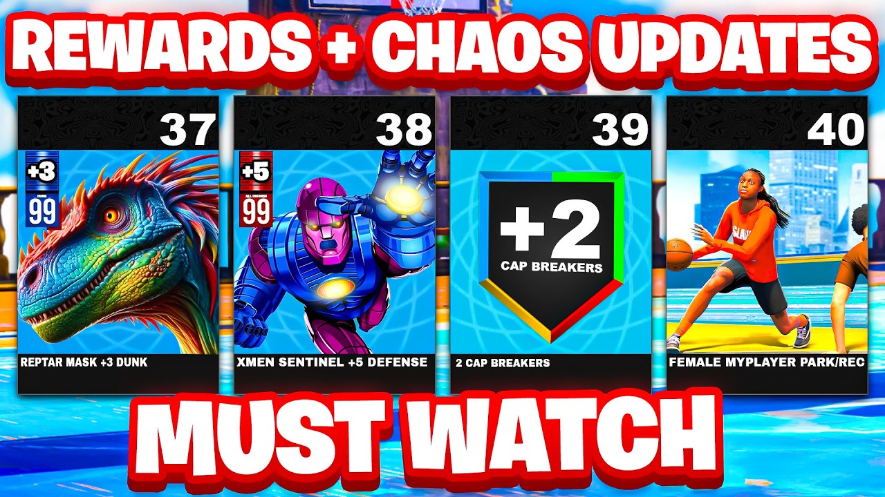 SEASON 6 BUFFED TALL GUARDS & CENTERS! ALL SEASON 6 NBA 2K26 REWARDS