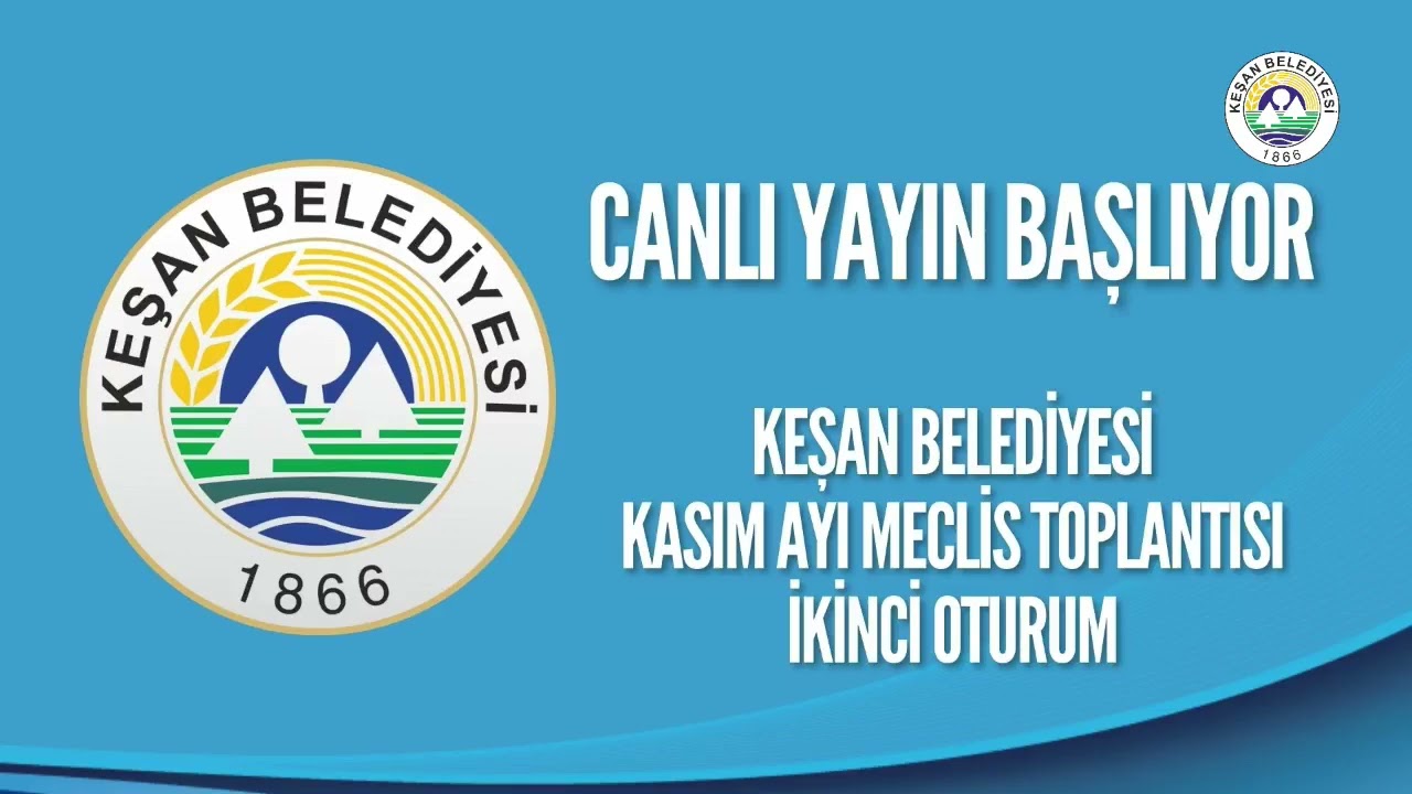 Keşan Belediyesi Kasım Ayı Meclis Toplantısı | İkinci Oturum