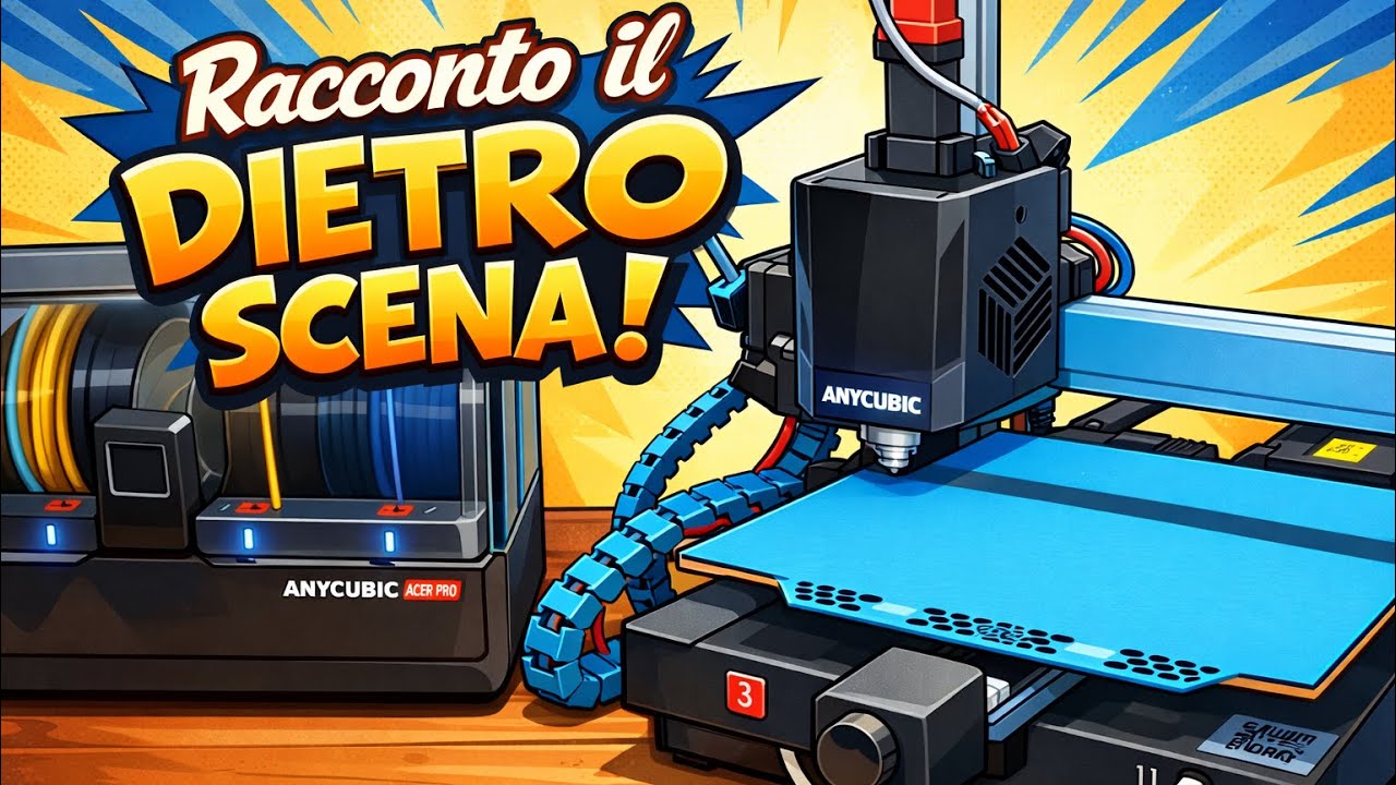 Il vero dietro le quinte della stampa 3D con Anycubic | Racconto reale