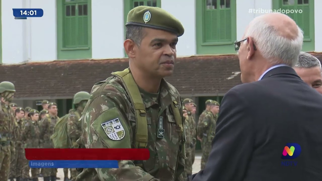 Novo comandante do 62º Batalhão de Infantaria de Joinville assume em solenidade hoje