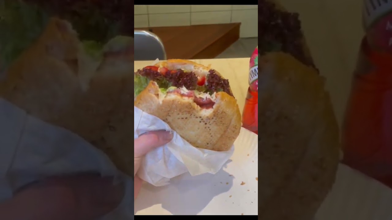 TAK SIĘ KIEDYŚ JADŁO - TUTAJ PRAWIE KILO WAGI - HAMBURGER OLDSCHOOL
